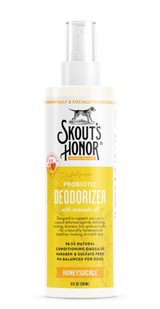 Skout's Honor Probiotic Deodorizing Spray Honeysuckle 8oz - Paw Naturals