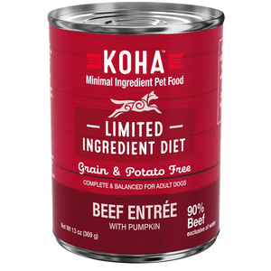 Koha Limited Ingredient Diet Entree for Dogs Beef - Paw Naturals