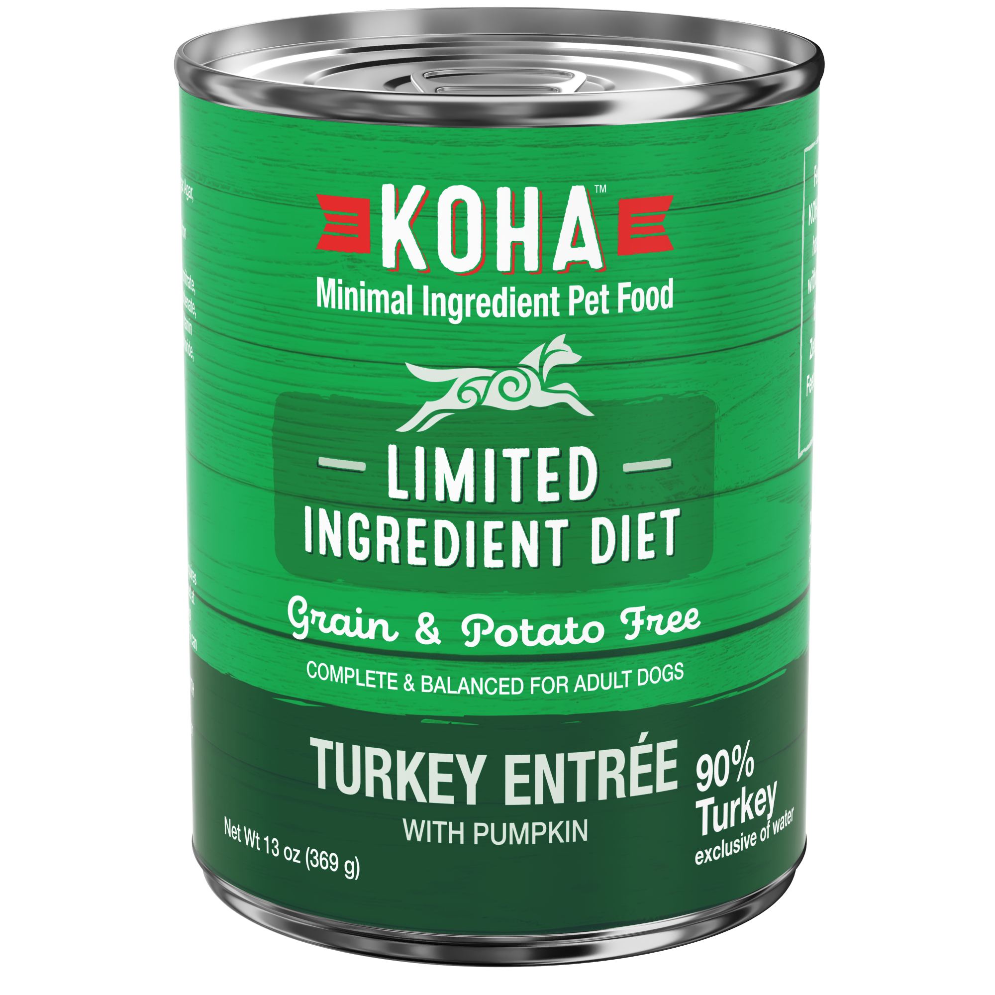 Koha Limited Ingredient Diet Entree for Dogs Turkey - Paw Naturals