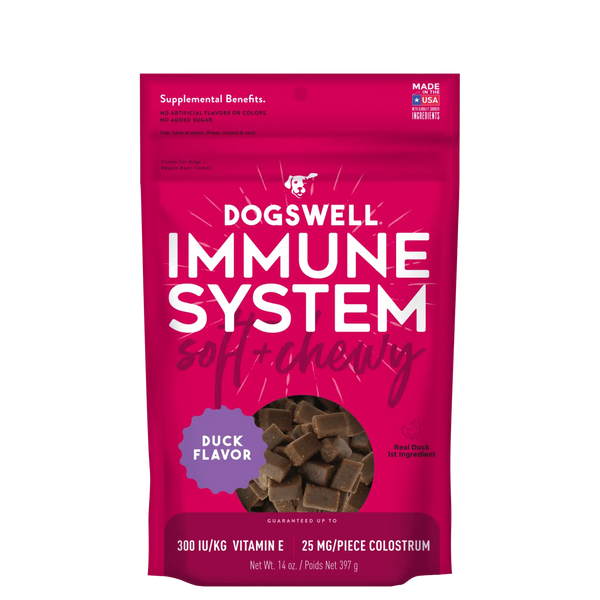 Dogswell Soft & Chewy Immune System Duck 14oz Dog Treats