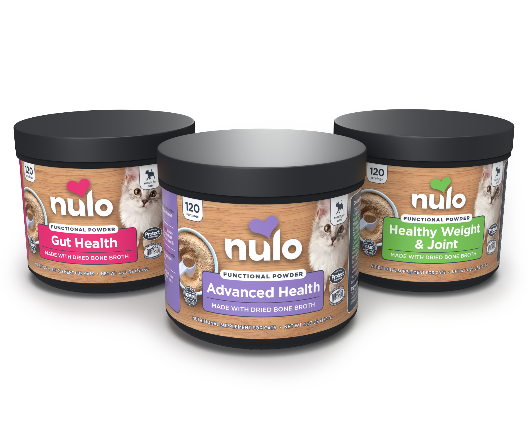 Nulo Functional Powder Supplements for Cats - Paw Naturals