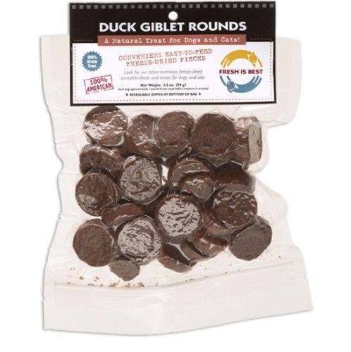 Fresh Is Best Freeze-Dried Duck Giblets 3.5oz