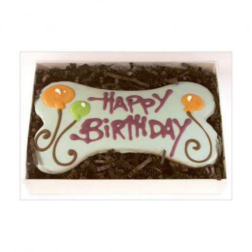 Pawsitively Gourmet Happy Birthday Bone Packaged Bakery Treat