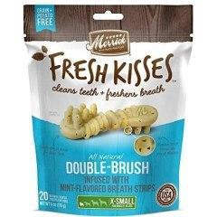 Merrick Fresh Kisses Mint Breath Strip Extra Small 6oz