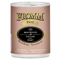 Fromm Pork & Brown Rice Pate Canned Dog Food - Paw Naturals