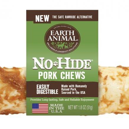 Earth Animal No Hide Pork Recipe Chew Treat - Paw Naturals