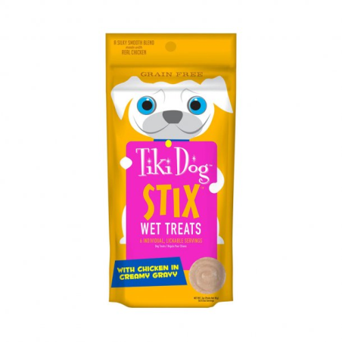 Tiki Pet Dog Stix Wet Treat 3oz - Paw Naturals