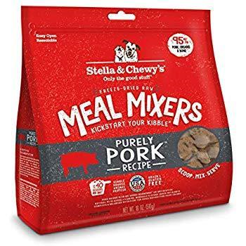 Stella & Chewy's Meal Mixer Purely Pork Raw Freeze-Dried Dog Food - Paw Naturals