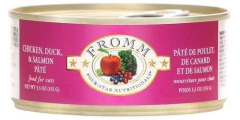 Fromm Chicken, Duck & Salmon Pate 5oz Canned Cat Food - Paw Naturals