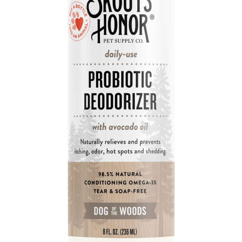 Skout's Honor Probiotic Deodorizer Dog of the Woods (Sandalwood Vanilla) 8oz - Paw Naturals