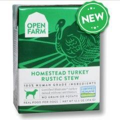 Open Farm Rustic Stew Turkey Canned Dog Food 12.5oz - Paw Naturals