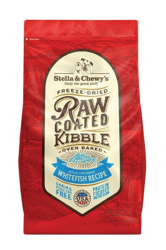 Stella & Chewy's Raw Coated Whitefish Dry Dog Food 22LB - Paw Naturals