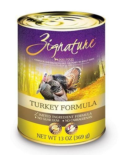 Zignature Turkey 13oz Canned Dog Food - Paw Naturals