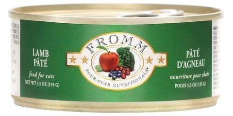 Fromm Lamb Pate 5oz Canned Cat Food - Paw Naturals