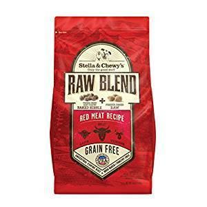Stella & Chewy's Raw Blend Red Meat Recipe Dry Dog Food 3.5lb - Paw Naturals