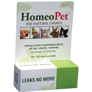 HomeoPet Leaks No More Herbal Remedy for Dogs & Cats 15ml - Paw Naturals