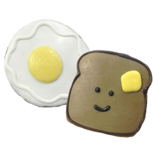 Pawsitively Gourmet Eggs & Toast Bakery Treat