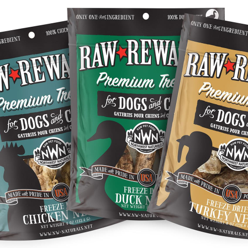 Northwest Naturals Freeze-Dried Poultry Necks For Dogs & Cats - Paw Naturals