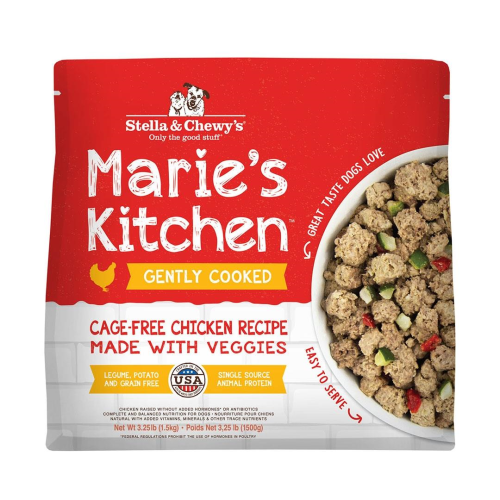 Stella & Chewy's Marie's Kitchen Gently-Cooked Frozen Dog Food Chicken - Paw Naturals