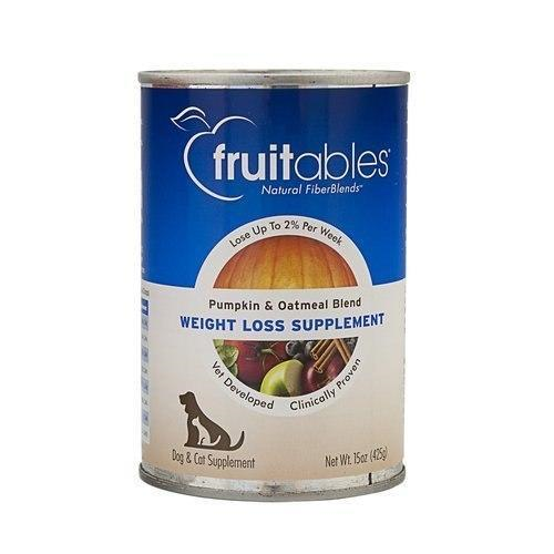 Fruitables Supplement Pumpkin And Oatmeal Weight Loss 15oz Canned Dog Food - Paw Naturals