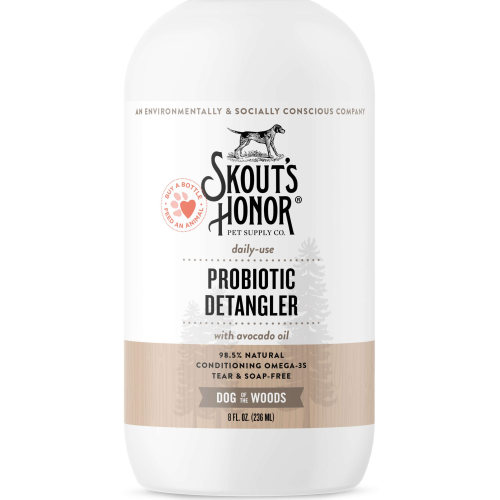 Skout's Honor Probiotic Detangler Dog of the Woods (Sandalwood Vanilla) - Paw Naturals
