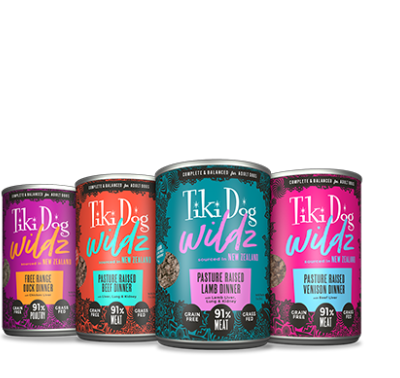 Tiki Pet Wildz 91% Canned Dog Food - Paw Naturals