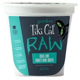 Tiki Pet Raw Frozen Quail & Turkey Bone Broth Cat Food