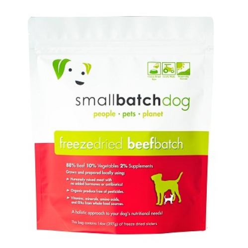 Smallbatch Pets Small Bites Raw Frozen Dog Food 4lb