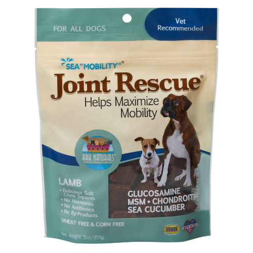 Ark Naturals Sea Mobility Joint Rescue Jerky Dog Treat 9 Oz Lamb - Paw Naturals