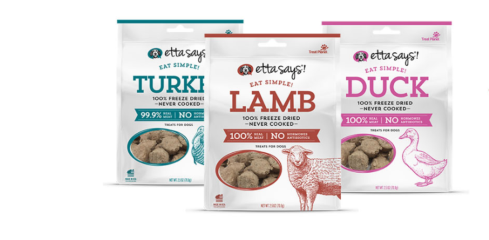 Etta Says! Eat Simple 100% Freeze-Dried Treats For Dogs 2.5oz