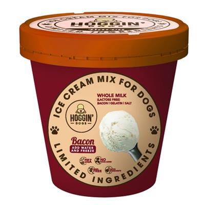 Hoggin Dogs Bacon Ice Cream Mix Dog Treat 8oz - Paw Naturals