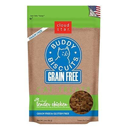 Cloud Star Buddy Biscuit Grain-Free Cat Treats