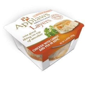 Applaws Layers Chicken Carrot 2.47oz Cat Can