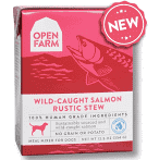 Open Farm Rustic Stew Wild Caught Salmon Canned Dog Food 12.5oz
