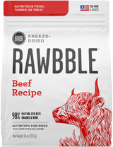 Bixbi Rawbble Raw Freeze-Dried Beef Dog Food