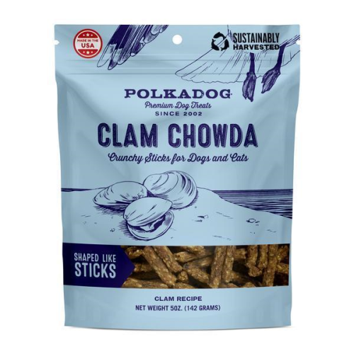 PolkaDog Bakery Clam Chowda Crunchy Sticks 5oz