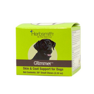 Herbsmith Glimmer Soft Chews Skin & Coat Support Small 30ct - Paw Naturals