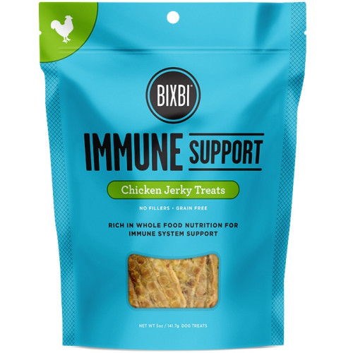 Bixbi Jerky Immune Support Chicken 5oz Dog Treat