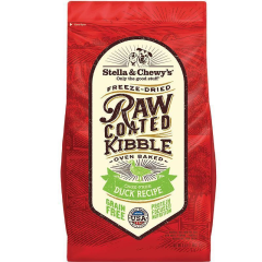 Stella & Chewy's Raw Coated Duck Recipe Dry Dog Food 22LB - Paw Naturals