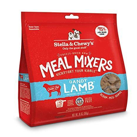 Stella & Chewy's Meal Mixer Dandy Lamb Raw Freeze-Dried Dog Food - Paw Naturals