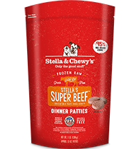 Stella & Chewy's Stella's Super Beef Dinner Patties Raw Frozen Dog Food - Paw Naturals