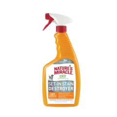 Nature's Miracle Dog Oxy Set In Stain Destroyer for Dogs 32oz Spray - Paw Naturals