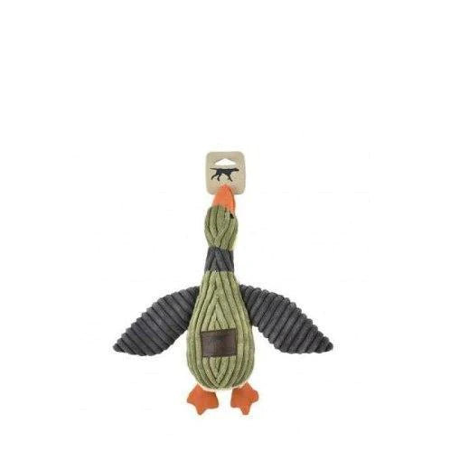 Tall Tails Squeaker Duck Sage Dog Toy