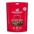 Stella & Chewy's Freeze Dried Beef Hearts Treat Dog 3oz