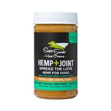 Super Snouts Nutty Dog CBD Peanut Butter Hip & Joint 240mg - Paw Naturals