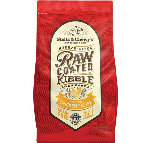 Stella & Chewy's Raw Coated Chicken Dry Dog Food 3.5lb - Paw Naturals