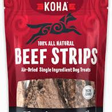 Koha Air-Dried Beef Strip Single Ingredient Dog Treat
