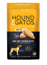 Hound & Gatos Grain-Free Cage Free Chicken Recipe Dry Dog Food