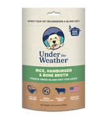 Under The Weather Rice, Hamburger & Bone Broth Bland Diet 6.5oz - Paw Naturals