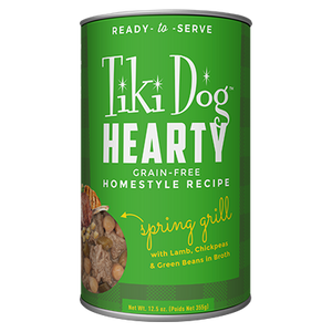 Tiki Pet Hearty Homestyle Recipe Canned Dog Food 12.5oz Hearty Lamb 12.5oz - Paw Naturals